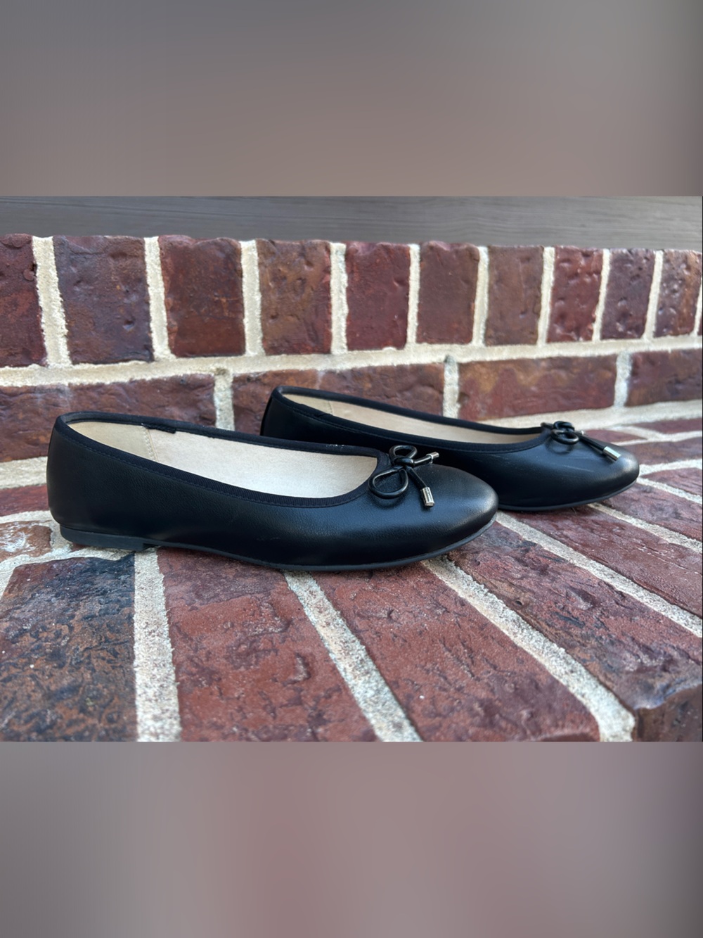 Xappeal Black Bow Ballet Flats